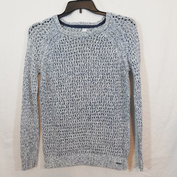 S Oliver heather gray open knit sweater oversized - Picture 2 of 6